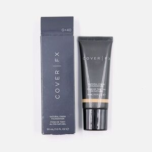 NEW - Cover FX Natural Finish Foundation - G+40 G40- 30 ml / 1 fl oz